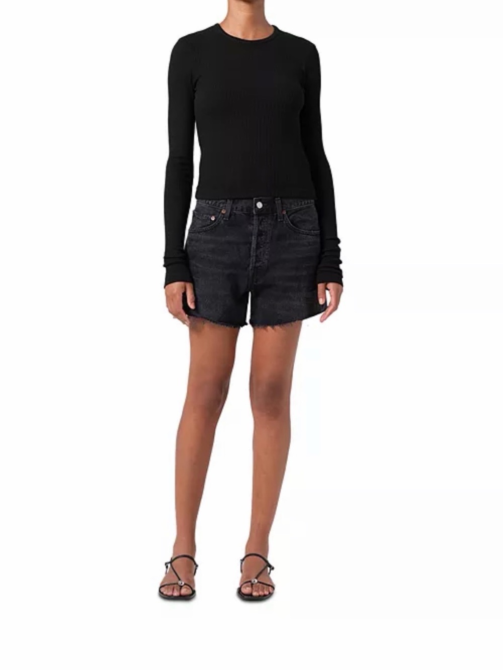 AGOLDE Parker Denim Shorts